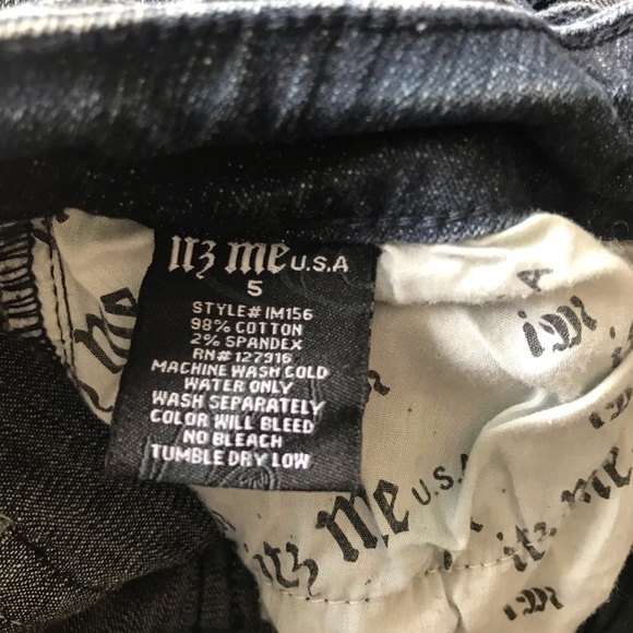 NWT Itz Me Premium straight leg jeans. Medium wash - Picture 8 of 8